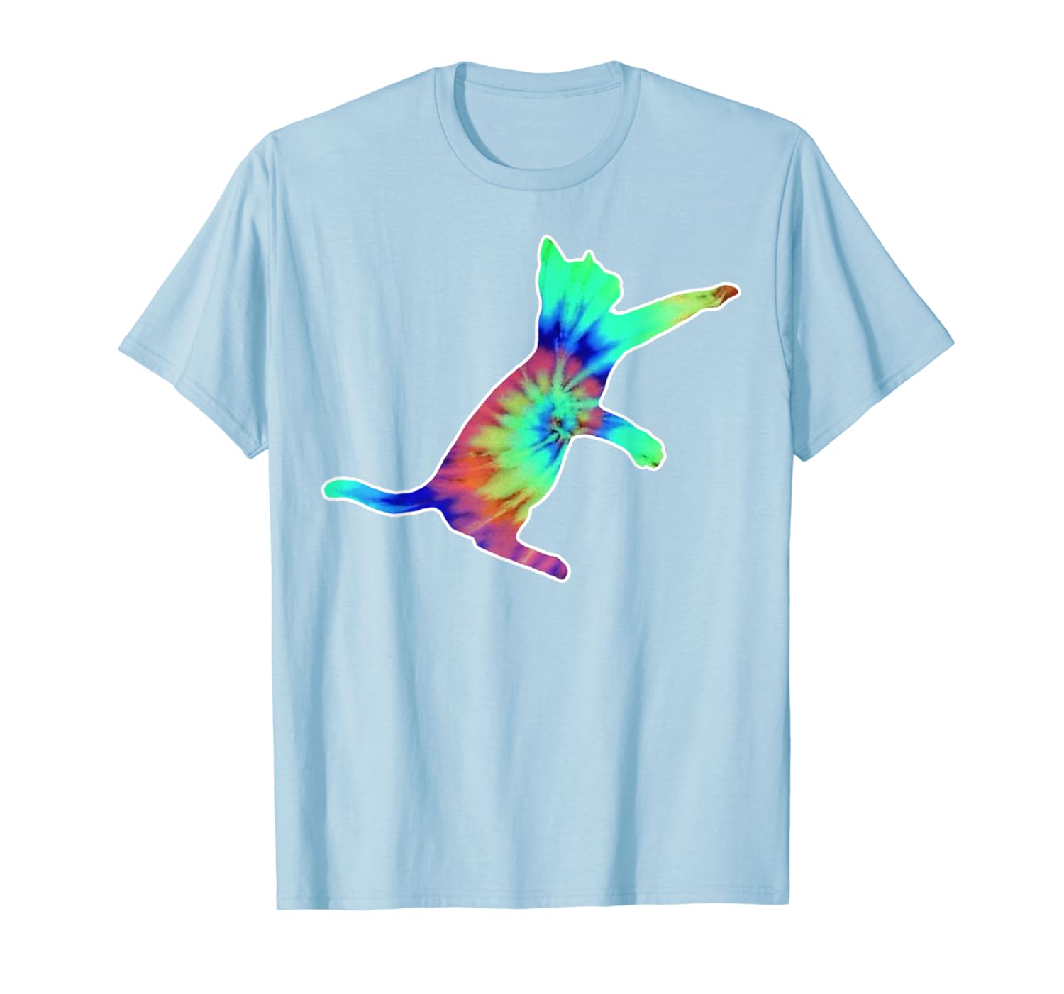 Tie Dye Cat Colorful Tye Dye Kitten TShirtANZ Anztshirt